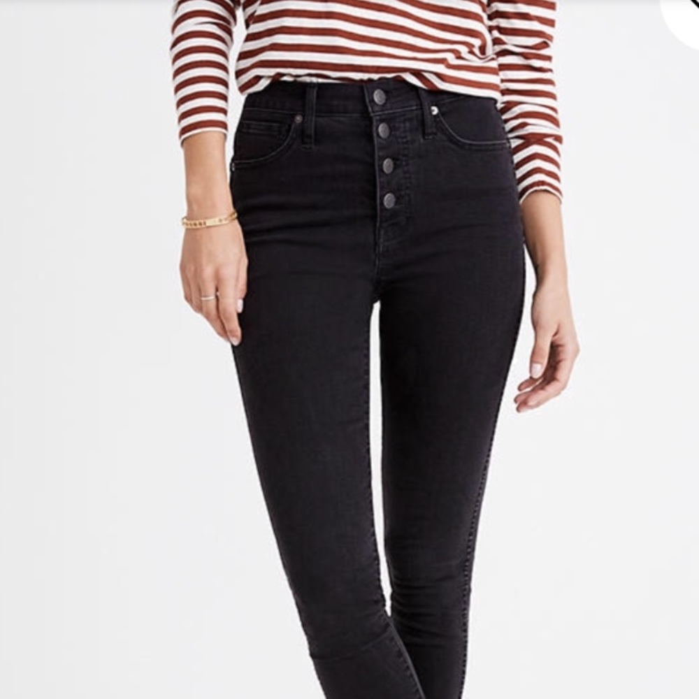 Madewell 10” High-Rise Skinny Jeans in Berkeley